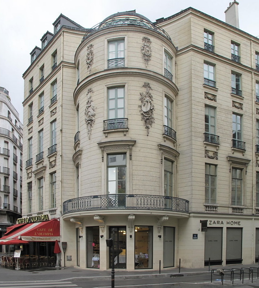 2014, ibidem.xyz ,Hotel Marin Deshayes ou de La Haye,1-3 rue de Caumartin,Paris,France