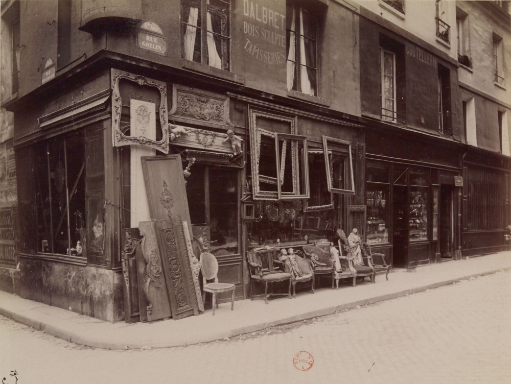 1906,Eugène Atget,rue Gozlin,rue Gozlin,Paris,France